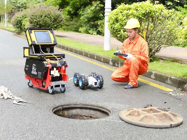 樟树管道机器人检测
